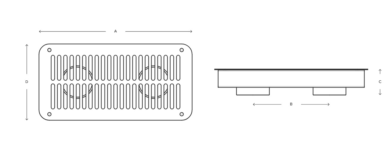 High Flow Suction Strainer Drawing