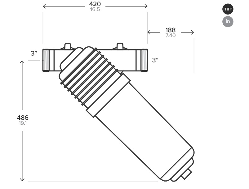 Drawing of JT fountain Cable Inlet